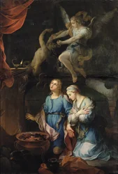 Die Hochzeit von Tobias und Sarah. Die erste Nacht, 1733